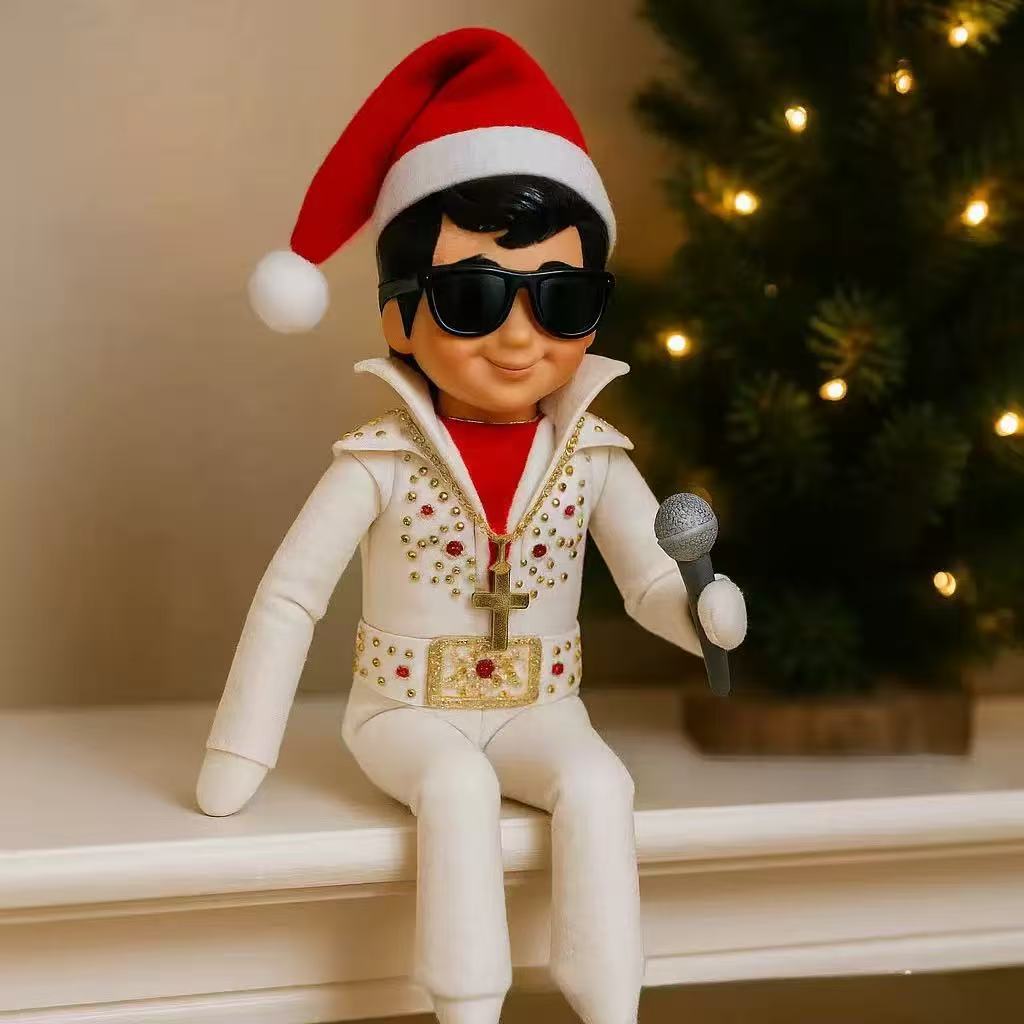 Elvis on the Shelvis